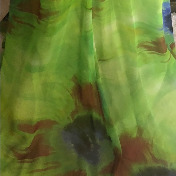 Green  Mermaid Dress NWT - Picture 7 of 8